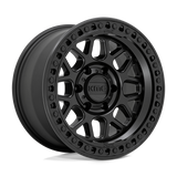 4 llantas KM549 17x9 6x139 Grs Satin Black - KMC Wheels