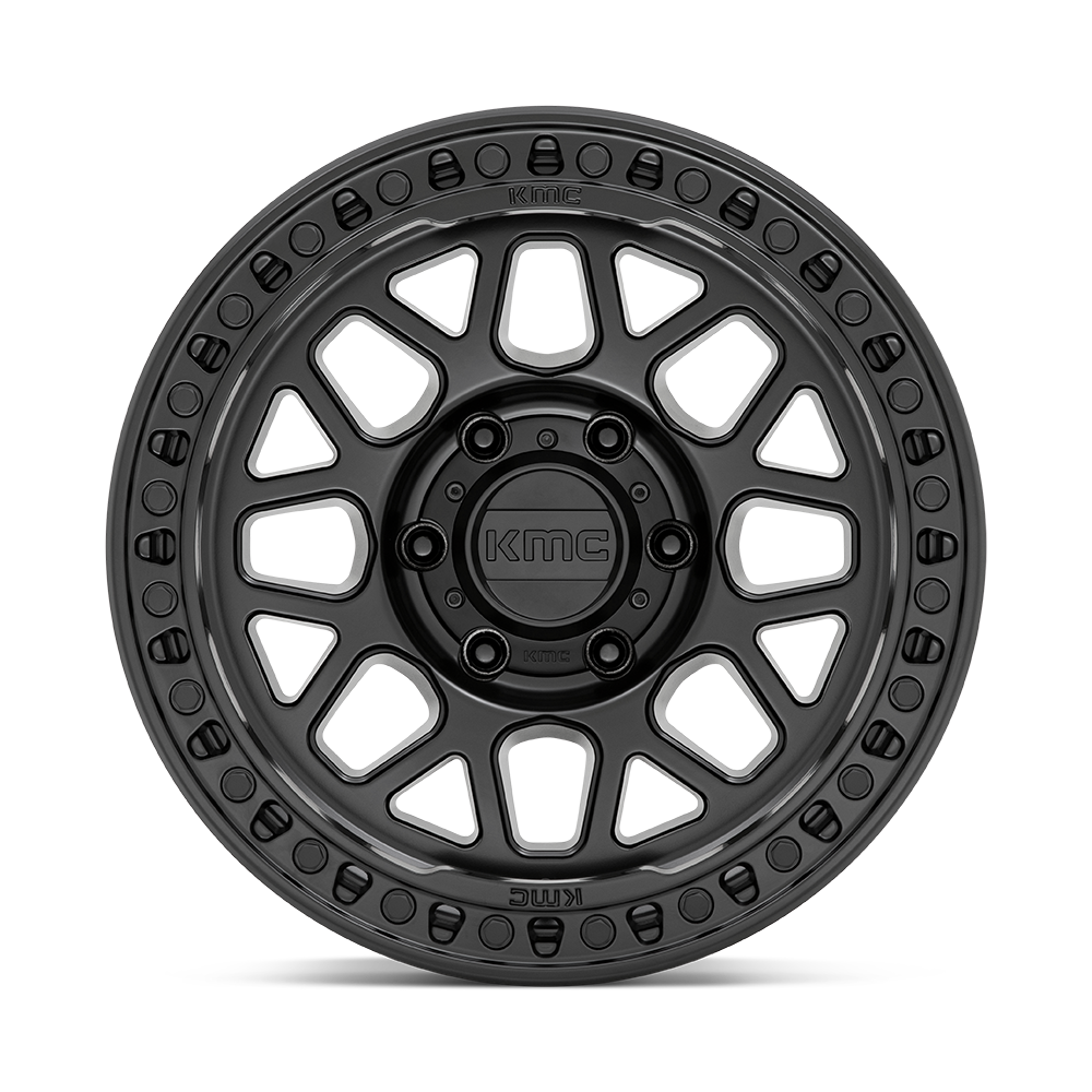 4 llantas KM549 17x9 6x139 Grs Satin Black - KMC Wheels