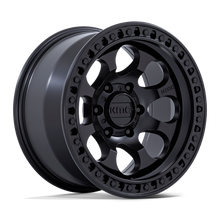 Cargar imagen en el visor de la galería, 4 llantas KM550 18x9 6x139 Riot Anthracite W/Satin Black Lip - KMC Wheels