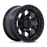 4 llantas KM550 18x9 6x139 Riot Anthracite W/Satin Black Lip - KMC Wheels