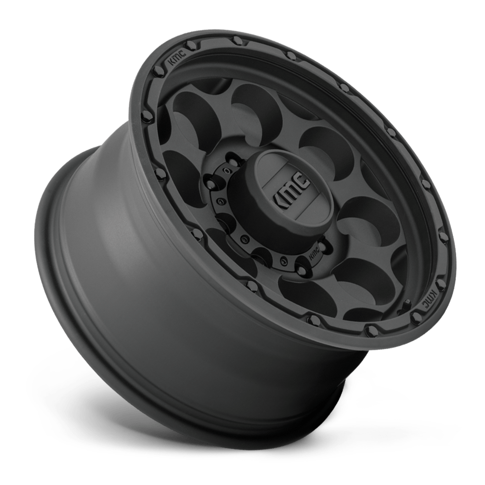 4 llantas KM541 17x8.5 6x139 Dirty Harry Textured Black - KMC Wheels