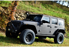 Cargar imagen en el visor de la galería, 4 llantas KM541 17x8.5 6x139 Dirty Harry Textured Black - KMC Wheels