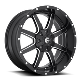 4 Llantas Maverick D538 17X8.5 6X114/6x139 Milled black NP300 - Fuel