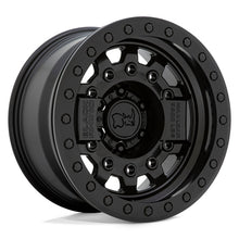Cargar imagen en el visor de la galería, 4 Llantas Avenger 17X8.5 6X139 Beadlock Matte Black - Black Rhino - DOBLETRACCION
