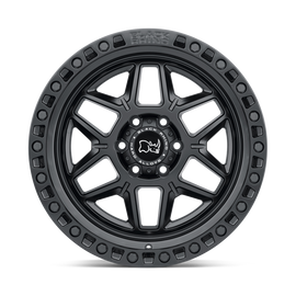 4 Llantas Kelso 17X9 6X139 Matte Black W/Black Bolts- Black Rhino - DOBLETRACCION