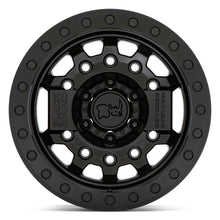 Cargar imagen en el visor de la galería, 4 Llantas Avenger 17X8.5 6X139 Beadlock Matte Black - Black Rhino - DOBLETRACCION