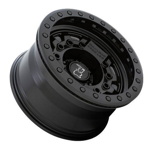4 Llantas Avenger 17X8.5 6X139 Beadlock Matte Black - Black Rhino - DOBLETRACCION