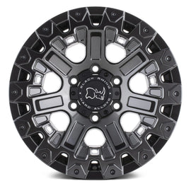 4 Llantas Ozark 17X9.5 6X139  Matte Black - Black Rhino - DOBLETRACCION