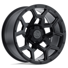 Cargar imagen en el visor de la galería, 4 Llantas Overland 17x9.5 6x139/-18Matta Black - Black Rhino