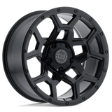 4 Llantas Overland 17x9.5 6x139/-18Matta Black - Black Rhino