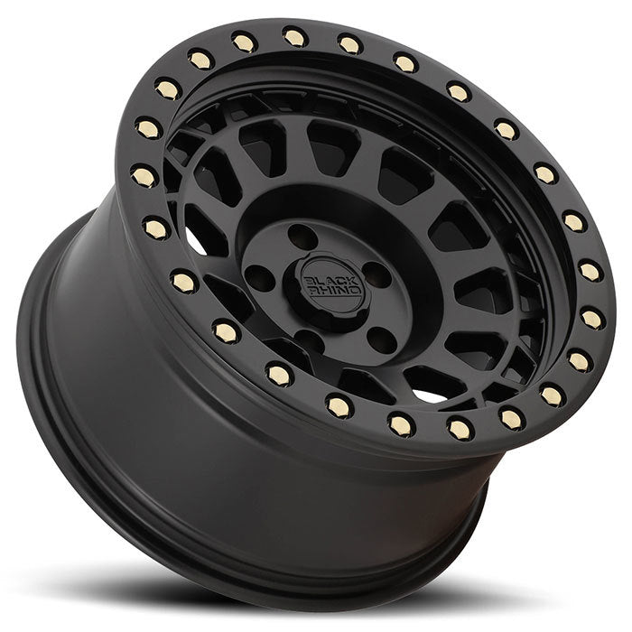 4 Llantas Primm 17x9.0 6x139  Matte Black Brass - Black Rhino - DOBLETRACCION