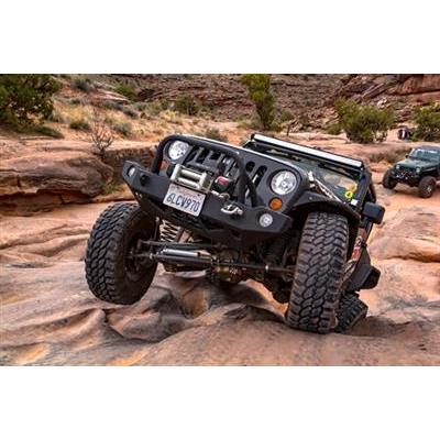 Parachoque Delantero SRC Carbine Jeep Wrangler JK (07-18) - Smittybilt - DOBLETRACCION