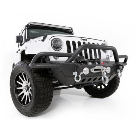 Parachoque Delantero SRC Gen 2 Jeep Wrangler JK (07-18) - Smittybilt - DOBLETRACCION