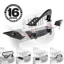 Cargar imagen en el visor de la galería, Parachoque Sección Central Modular XRC M.O.D Jeep Wrangler JK (07-18) - Smittybilt - DOBLETRACCION