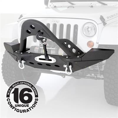 Parachoque Sección Central Modular XRC M.O.D Jeep Wrangler JK (07-18) - Smittybilt - DOBLETRACCION