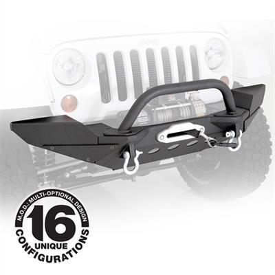 Parachoque Sección Central Modular XRC M.O.D Jeep Wrangler JK (07-18) - Smittybilt - DOBLETRACCION