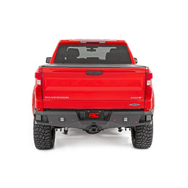 Parachoque Trasero con LEDs Chevrolet Silverado (19 - 23) - Rough Country - DOBLETRACCION