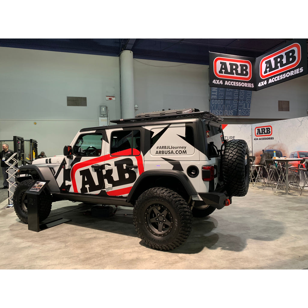 Parrilla de Techo de Acero para Jeep Wrangler JL 4P - ARB