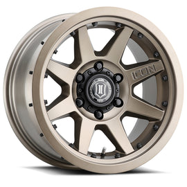 4 Llantas Rebound PRO 17X8.5 6X139 Bronze - Icon Alloys - DOBLETRACCION