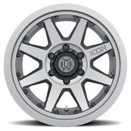 4 Llantas Rebound PRO 17x8.5 6x139 Titanium - Icon Alloys - DOBLETRACCION
