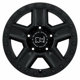 4 Llantas Ravine 17X9 6X139 Matte Black - Black Rhino - DOBLETRACCION