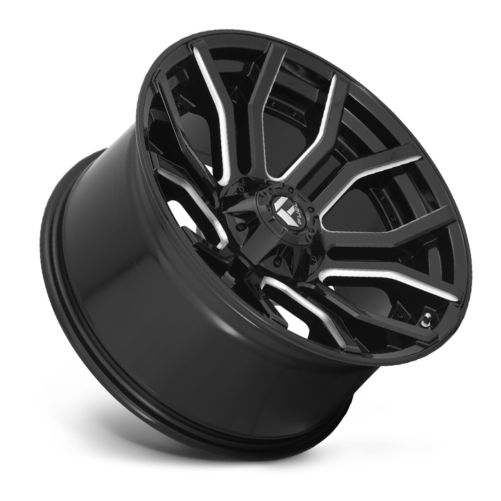 4 Llantas D711 Rage 20x9 6x135/139 F150/Silverado/Ram– Fuel - DOBLETRACCION