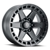 4 Llantas Raider 17X8.5 6X139 SAT Black - Icon Alloys
