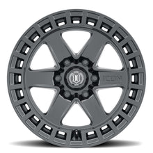 Cargar imagen en el visor de la galería, 4 Llantas Raider 17X8.5 6X139 SAT Black - Icon Alloys - DOBLETRACCION