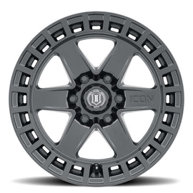 4 Llantas Raider 17X8.5 6X139 SAT Black - Icon Alloys - DOBLETRACCION