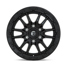 Cargar imagen en el visor de la galería, 4 Llantas Rebel D679 20x10" 6x139 Matte Black - Fuel