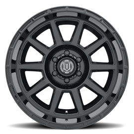 4 Llantas Recoil 20x10 6x139 GLOSS Black - Icon Alloys - DOBLETRACCION