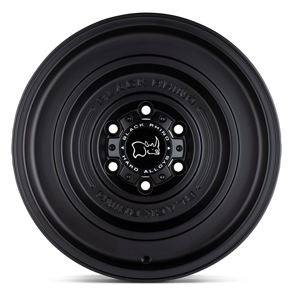 4 Llantas Solid 17X9.5 6X139 Matte Black - Black Rhino - DOBLETRACCION