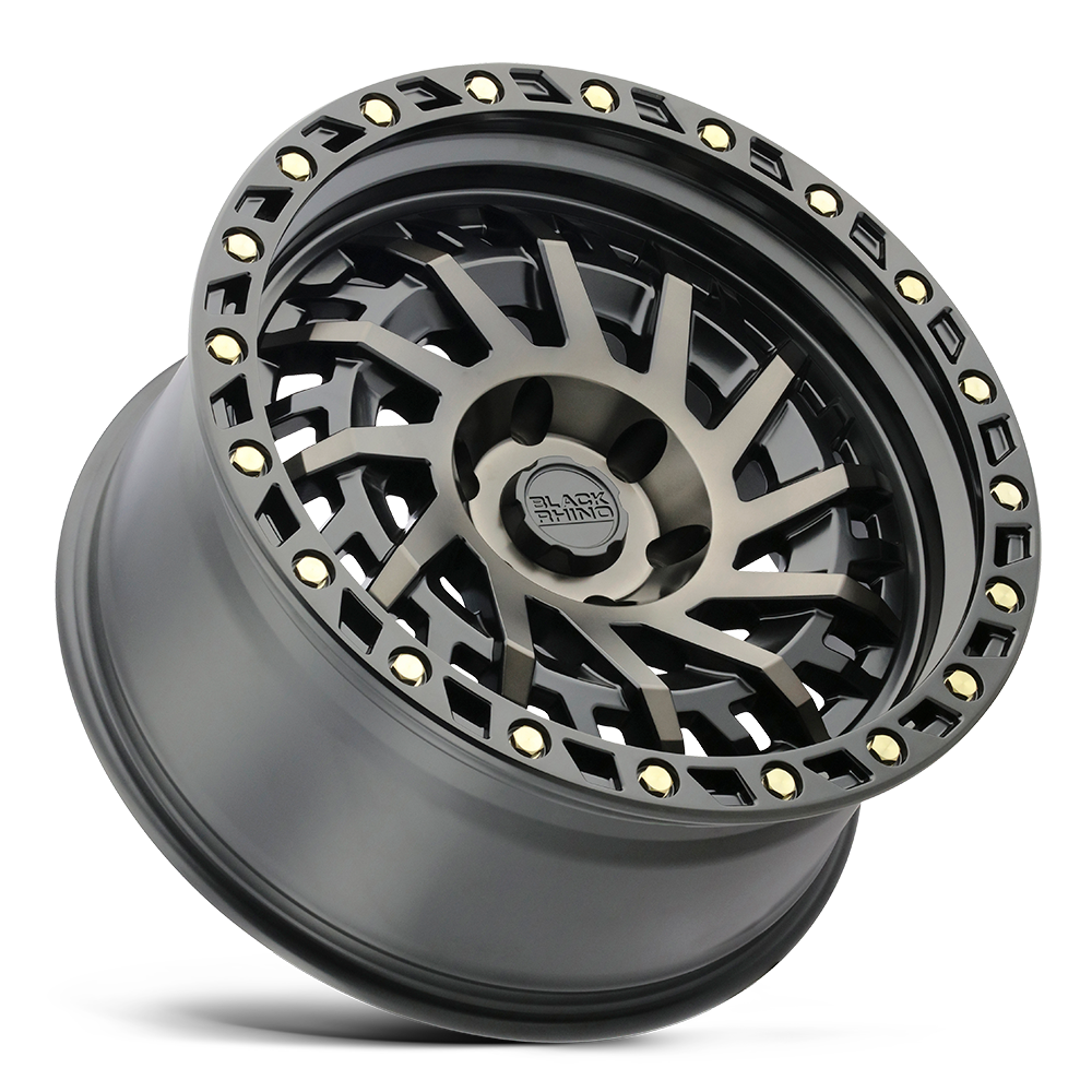 4 Llantas Shredder 20x9.5 6x139/-12 Matte Black - Black Rhino