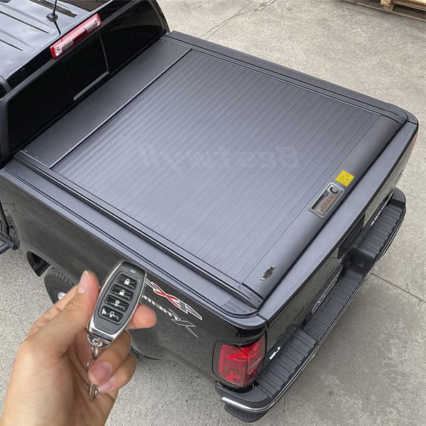 Tapa Retráctil Eléctrica 2.0 Cubre Pick-Up Chevrolet Silverado (19+) - BulX15 - DOBLETRACCION