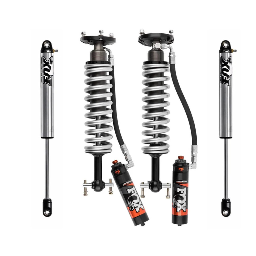 Kit de Suspensión 2.5 Factory Series delantero y 2.0 Performance Series trasero 0-2″ Toyota Hilux (06+) - FOX