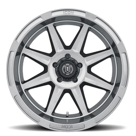 4 Llantas Bandit 20x10 6x139 GLOSS Titanium - Icon Alloys - DOBLETRACCION