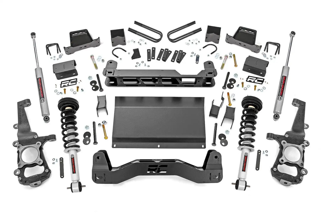 Kit de Levante con Suspensión 6" Ford F150 (21-22) - Rough Country - DOBLETRACCION
