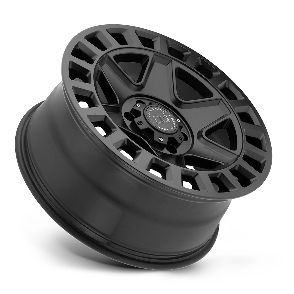 4 Llantas York 17x9 6x139/-12 Matte Black - Black Rhino