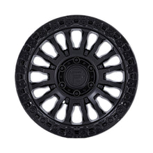 Cargar imagen en el visor de la galería, 4 Llantas Rincon FC857 17x9" 8x165/-12 Matte Black W/Gloss Black Lip- Fuel