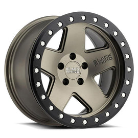 4 Llantas Crawler Beadlock 17x8.5 6x139 Matte Bronze - Black Rhino