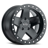 4 Llantas Crawler 17X8.5 5x127  Beadlock Matte Black - Black Rhino