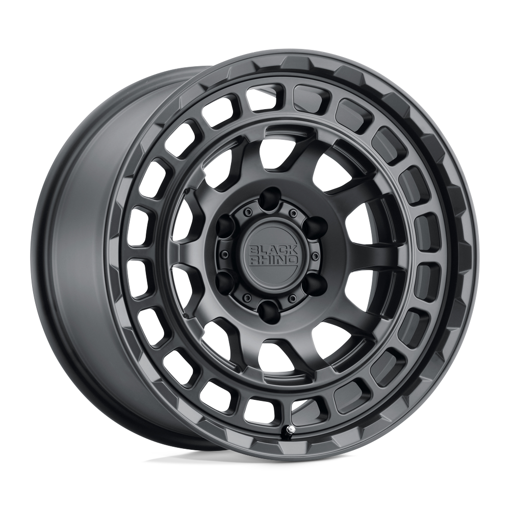 4 Llantas Chamber 17x8,5 6x139 Matte Black - Black Rhino - DOBLETRACCION 