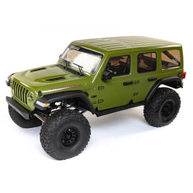 Auto a Control Remoto RC Jeep Wrangler JLU 1/6 4WD Verde - Axial - DOBLETRACCION 