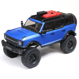 Auto a Control Remoto RC Ford Bronco 1/24 4WD Azul - Axial - DOBLETRACCION 