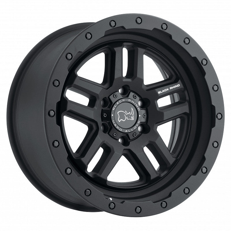 4 Llantas Barstow  20x9 6x135 Matte Black F150 - Black Rhino - DOBLETRACCION 