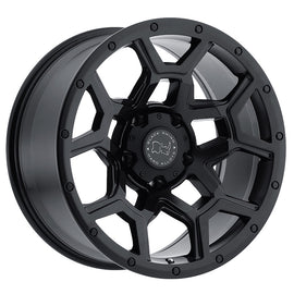 4 Llantas Overland 17X9.5 6X139 Matte Black - Black Rhino - DOBLETRACCION 