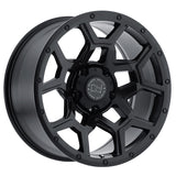 4 Llantas Overland 17X9.5 6X139 Matte Black - Black Rhino