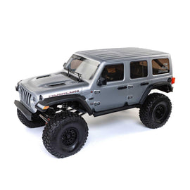 Auto a Control Remoto RC Jeep Wrangler JLU 1/6 4WD Plateado - Axial - DOBLETRACCION 