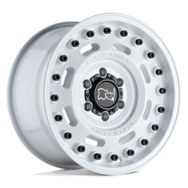 4 Llantas Axle 20x9.5 5x130/25 Gloss White - Black Rhino