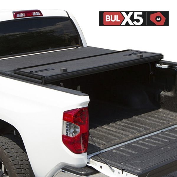 Tapa Plegable Dura Cubre Pick-Up Chevrolet D-Max CD (14+) - BulX5 - DOBLETRACCION 